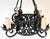 Black Addison Mizner Style Spanish Colonial Wrought Iron Four-Light Chandelier For Sale - Image 8 of 18