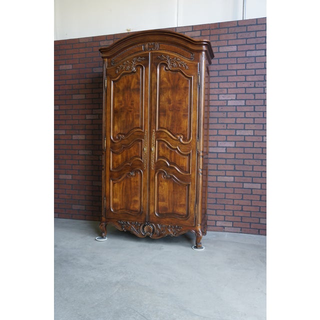 French Country Henredon Armoire Chairish