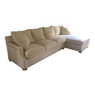 Custom Rene Cazares Down Sectional For Sale