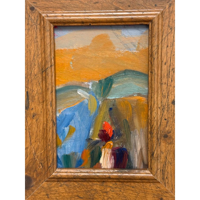 Abstract Desert Landscape, Framed For Sale In San Francisco - Image 6 of 12