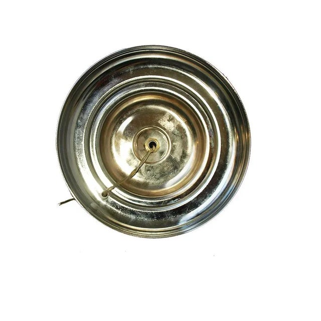 Toni Zuccheri Chromed Metal & Glass Table Lamp by Toni Zuccheri for VeArt, 1970s For Sale - Image 4 of 6