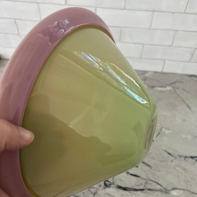 2000 - 2009 Spectacular Hand Blown Glass Bowl For Sale - Image 5 of 12