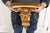 Italian Vintage Italian Acanthus Leaf Gilt Wood Wall Shelf For Sale - Image 3 of 5