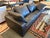 American Restoration Hardware the Cloud Sofa, Ebony Cavalo Leather For Sale - Image 3 of 12