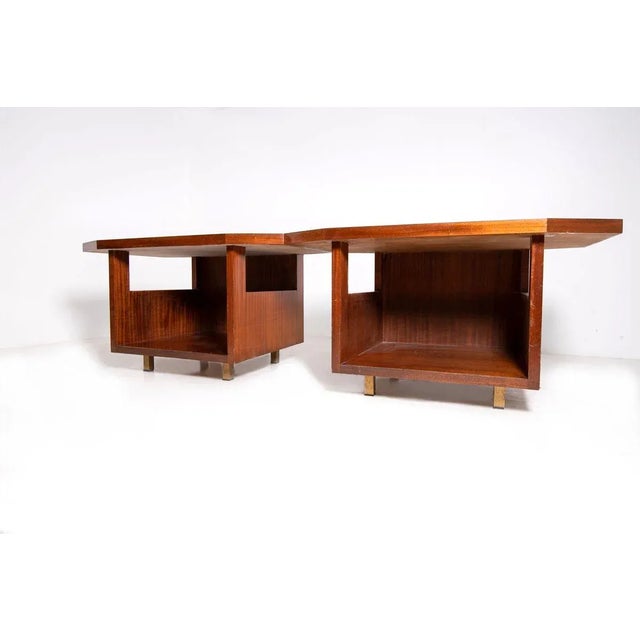 Italian Modular Consoles by Vito Sangirardi for Pallante Bari, 1950s, Set of 2 For Sale - Image 13 of 16