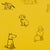Schumacher SAMPLE - Schumacher x The New Yorker Good Dogs Everywhere Wallpaper In Taxi-Cab Yellow For Sale - Image 4 of 7