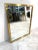 Glass Mid-Century Italian Rectangular Mirror With Brass Frame For Sale - Image 7 of 7