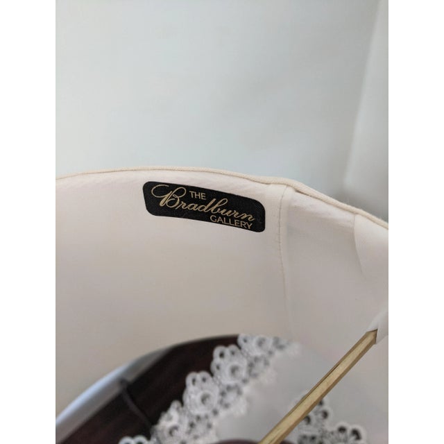 Vintage Bradburn Neoclassical Lamp & Shade For Sale - Image 11 of 13