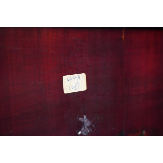 Green Lacquer Wedding Cabinet For Sale - Image 15 of 16