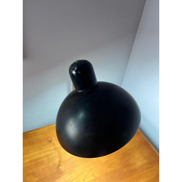 Black Clamp Lamp by Christian Dell for Kaiser Idell For Sale - Image 6 of 11