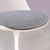 Tulip Side Chair in White Coated Aluminium with Plastic and Fabric Cushion by Eero Saarinen for Knoll Int. USA, 1970s For Sale - Image 10 of 12