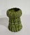 Mid 20th Century Vintage Ceramic Majolica Style Vase With Ribbon Tied Around a Stalk of Asparagus For Sale - Image 5 of 8
