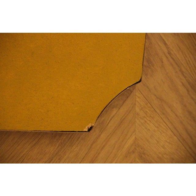 Brass Wall Mirror in the style of Gio Ponti, 1950s For Sale - Image 14 of 18