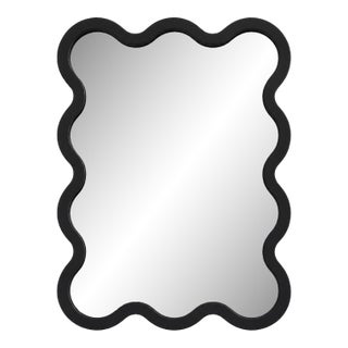 Wall Luxury Wavy Mirror - Hvyli 10 by Oitoproducts For Sale