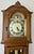 Vintage French Louis Style Oak Grandfather Clock For Sale - Image 3 of 14