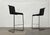 Two classic Tecta cantilever chairs as bar stools. Classic tubular steel cantilever chairs from the renowned manufacturer...