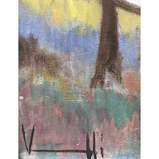 Modern Alfredo Vannotti, Solitude, 1978, Oil on Canvas, Framed For Sale - Image 3 of 10