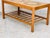 Mid-Century Modern Vintage Teak and Ceramic Coffee Table with Sun Motif, 1960 For Sale - Image 3 of 13