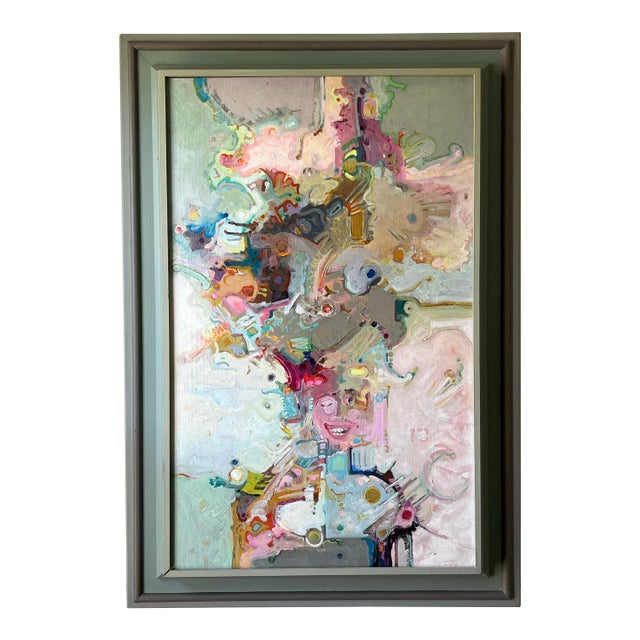 Contemporary Abstract Painting Barbara Walker For Sale