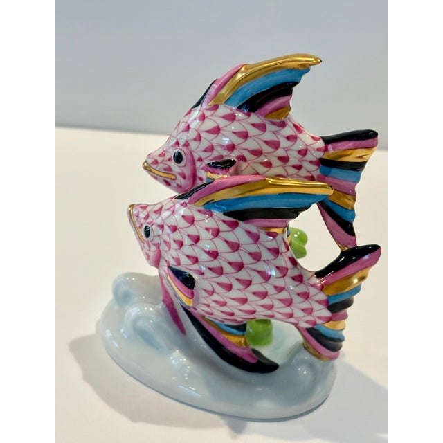 Traditional Late 20th Century Herend Pair of Fish Figurine For Sale - Image 3 of 10