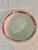 White Vintage 10” Hand-Painted Porcelain Lotus & Dragon Centerpiece Bowl With Ming Style Wood Stand For Sale - Image 8 of 11