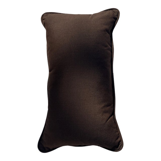 Brown Sunbrella Throw Pillow For Sale