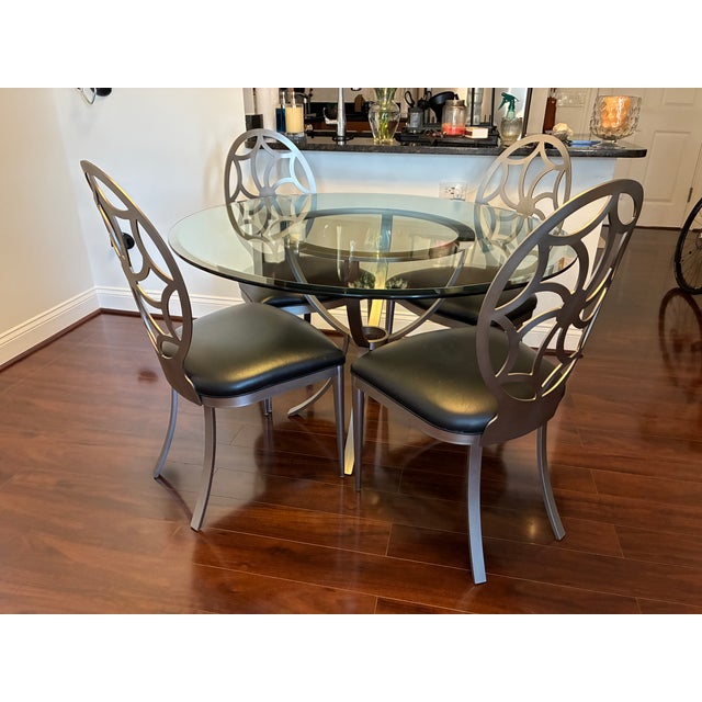 Dia Design Institute of America Dining Table and 4 Chairs For Sale - Image 11 of 12