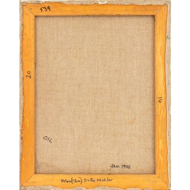 Duffy Mohler Portrait of a Seated Woman Oil For Sale In New York - Image 6 of 8