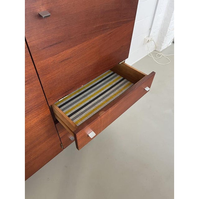 Black Teak Highboard by Pierre Guariche for Meurop, 1961 For Sale - Image 8 of 16