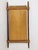 Black Italian Teakwood and Mirrored Glass Wall Mirror, 1960s For Sale - Image 8 of 9