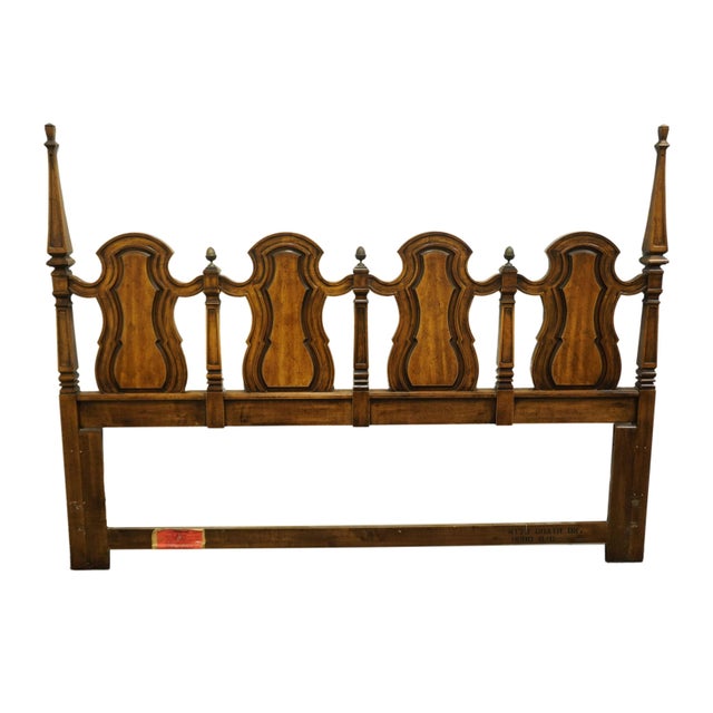 Unique Furniture Italian Neoclassical Tuscan Style King Size Chairback