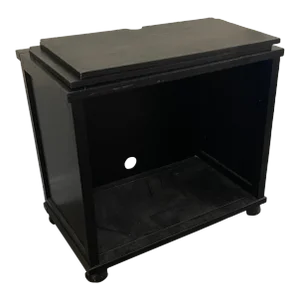 Pottery Barn Aris Bookcase-Black-Top Piece
