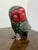 Indian Sudha Hand-Painted Wooden Owl Figurine For Sale - Image 3 of 12