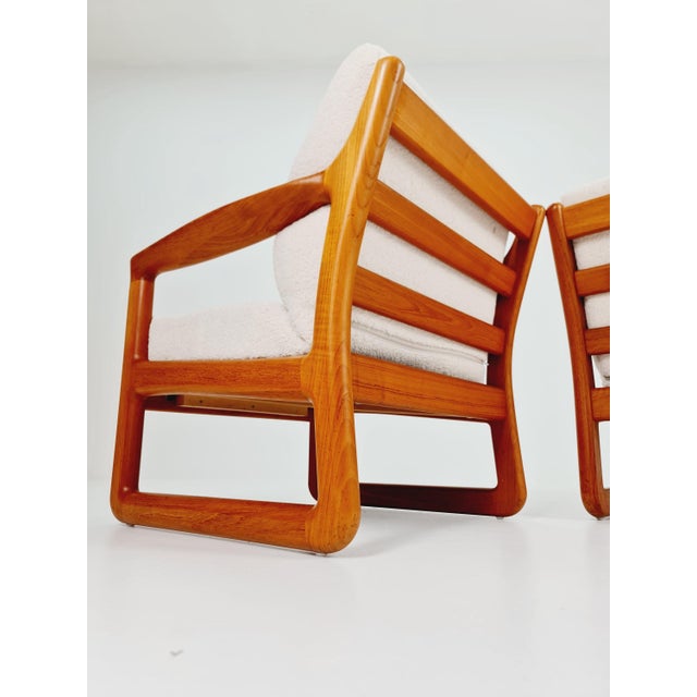 Brown Mid-Century Modern Teak Lounge Chair from Silkeborg, 1960s For Sale - Image 8 of 11