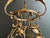 Gold 1940s Large gilded metal lantern with foliage decorations by Signe Palladio for Maison Baguès For Sale - Image 8 of 12