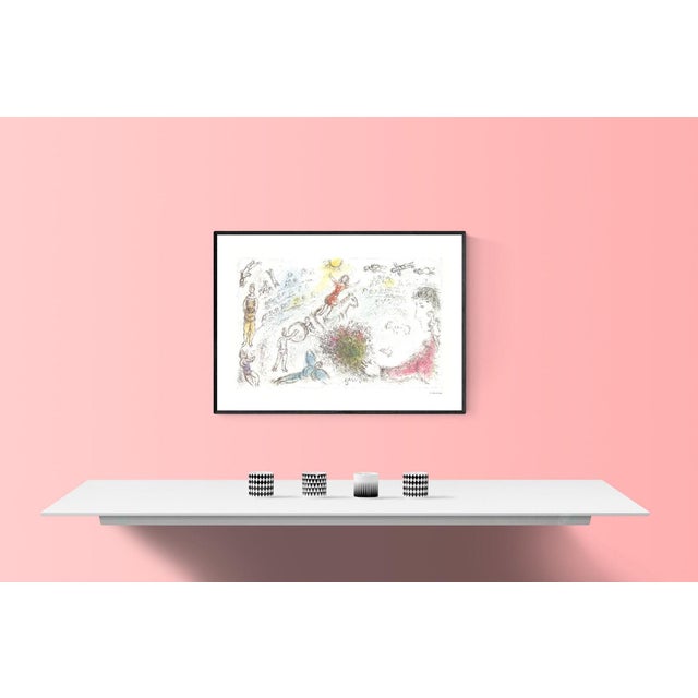 Marc Chagall Marc Chagall L'ame Du Cirque, 1981 For Sale - Image 4 of 6