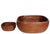 Wood Seven Piece Mid Century Teak Salads Set Made in Thailand by Good Wood C. 1950/70s For Sale - Image 7 of 14