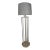 Vintage 1970s Postmodern Lucite Columnar Floor Lamp For Sale