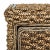 Textile Braided Brown Wash Wicker Nightstand With Drawer And 8"H Storage in Brown Wash For Sale - Image 7 of 10