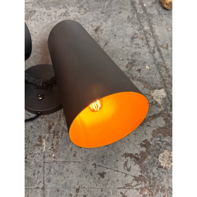 Modern Rejuvenation Cypress Double Sconce For Sale - Image 3 of 12