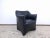 Black Leather Armchair by Mario Bellini for Cassina For Sale - Image 12 of 13