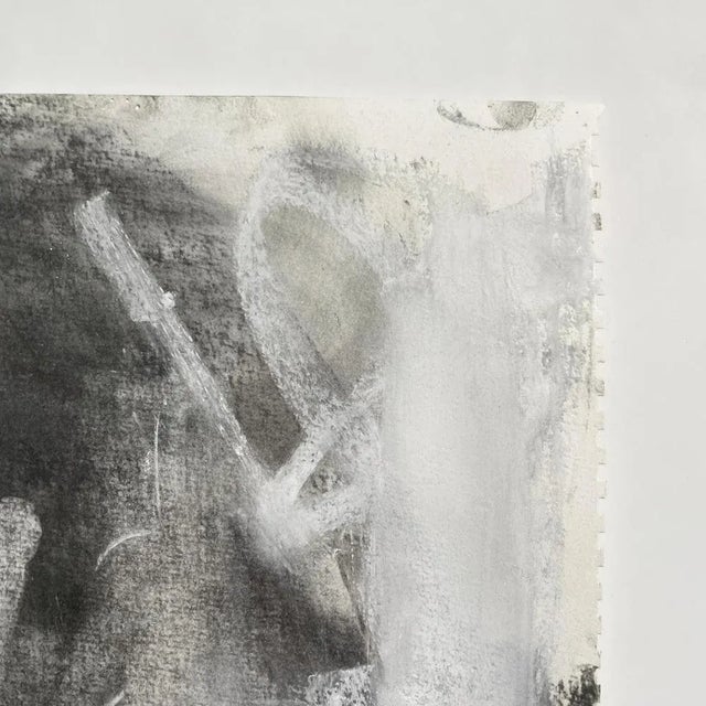 Italian Artist, Abstract Composition, Mixed Media on Paper, 1950s-1990s, Framed For Sale - Image 4 of 11