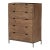Four Hands Trey 5 Drawer Dresser, Auburn Poplar For Sale