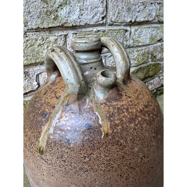 Ceramic Vintage French Wine Pot For Sale - Image 7 of 7