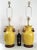 Modern Lamps Chinese Crackled Yellow Pomegranate Pair For Sale - Image 3 of 14