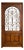 Handcrafted Solid Wood Rustic Door – Custom Mexican Design Made to Order For Sale
