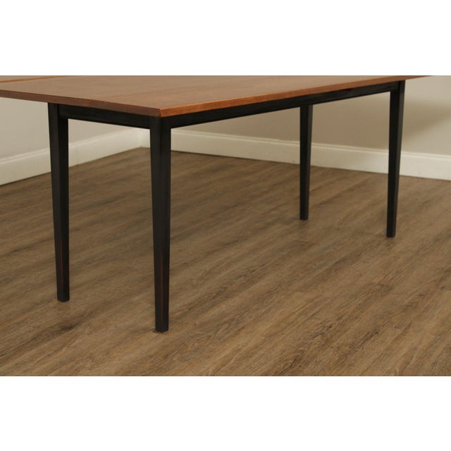 Wayne Kramer Custom Crafted Drop Leaf Harvest Dining table For Sale - Image 9 of 18