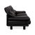 Alanda Leather Two-Seater Black Sofa Manual Function by Paolo Piva for B&B Italia C&B Italia For Sale - Image 12 of 15