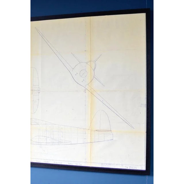 E28/39 Printed Engineering Drawing from Gloster, 1939 For Sale - Image 4 of 10