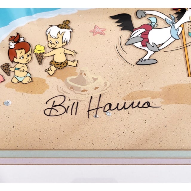 Rare Ap 2/50 Hand Signed Cel "Endless Summer" by Bill Hanna & Joe Barbera For Sale - Image 4 of 18